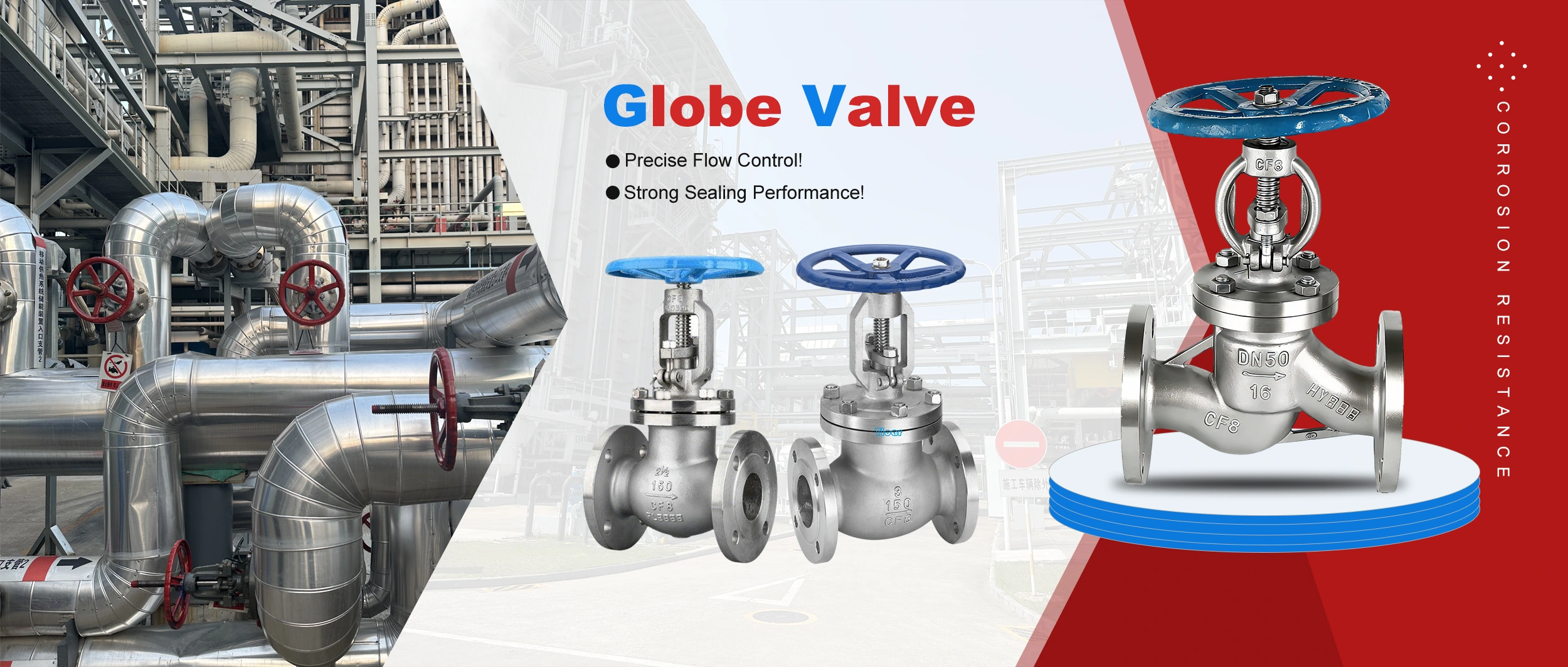 Factory Direct Globe Valve li Huadu