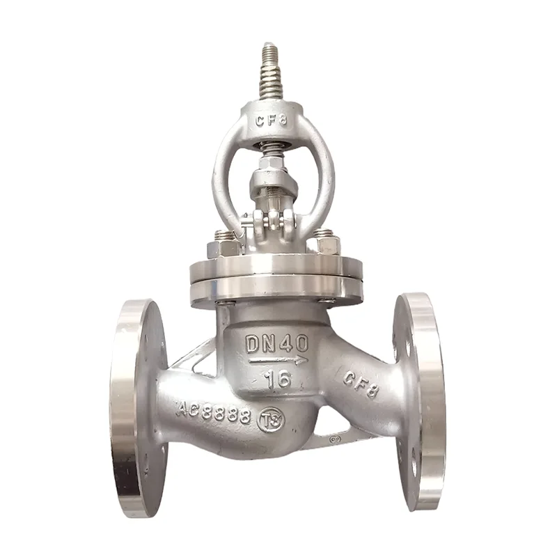 Ma Stainless Steel 304 Flanged Globe Valve Hilbijartina çêtirîn e ji bo Kontrola Herikîna Pîşesazî ya pêbawer