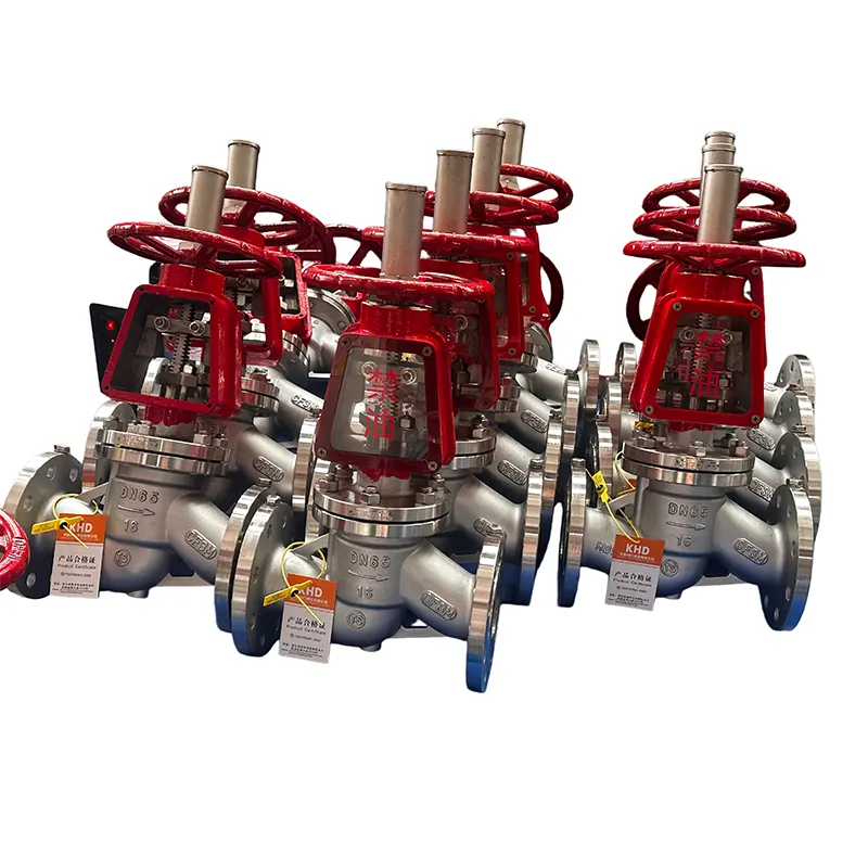 Oxygen Globe Valve Stainless Steel